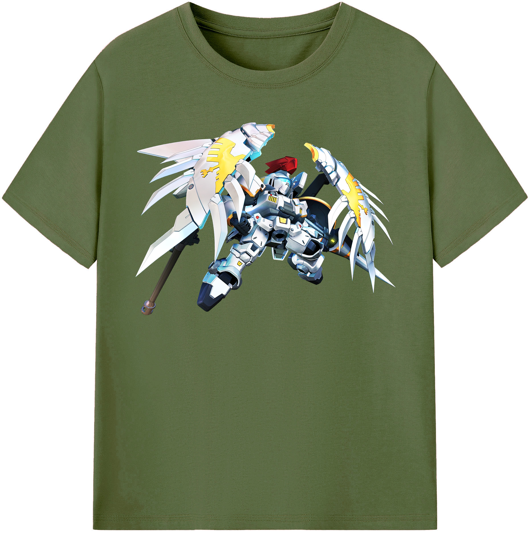 （画像用） 機動戦士ガンダム Mobile Suit Gundam 綿100％半袖Tシャツ（フロントプリント）